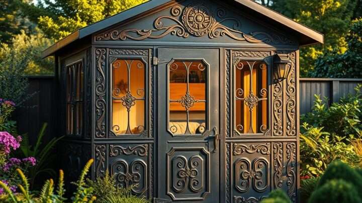 Wie man einen Metallschuppen individuell gestaltet: Leitfaden zu Pflege und Ästhetik