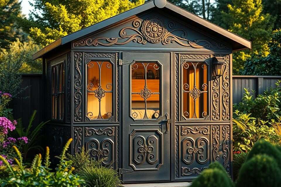 Wie man einen Metallschuppen individuell gestaltet: Leitfaden zu Pflege und Ästhetik