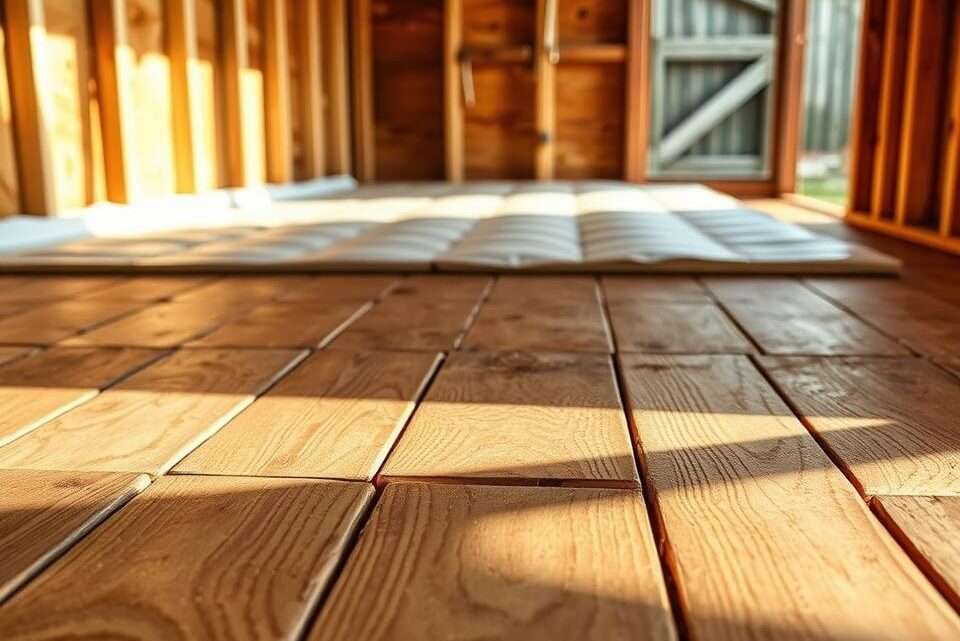 Wie man einen Schuppenboden isoliert: Schritt-für-Schritt-Anleitung