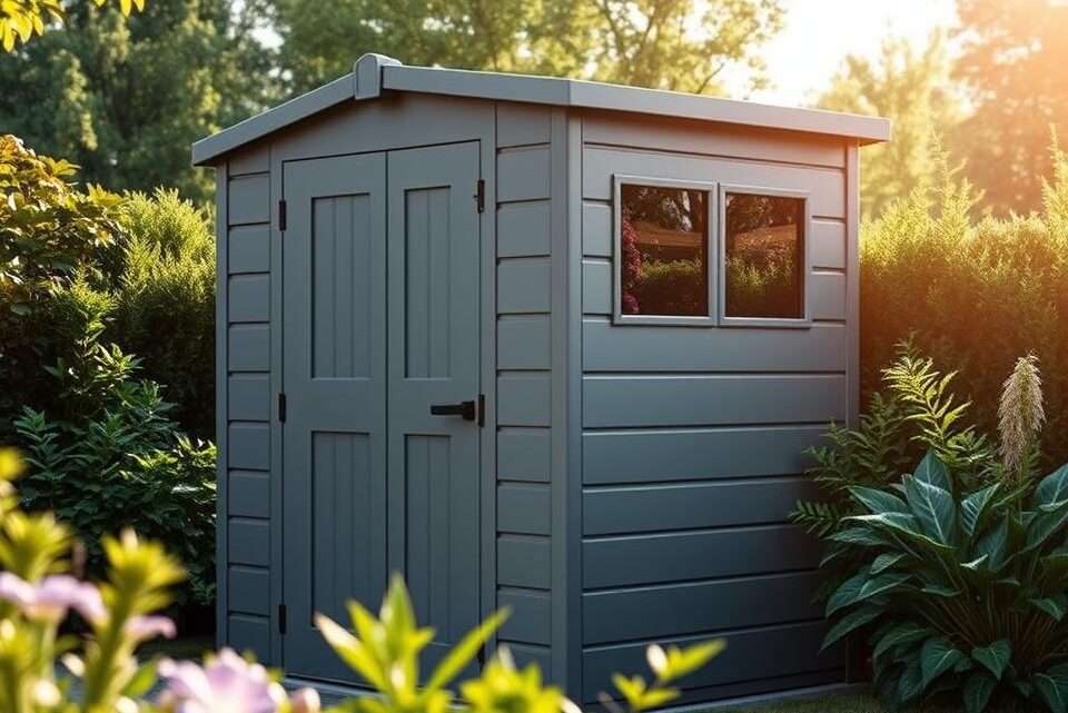 Wie sicher sind Kunststoff-Gartenschuppen?