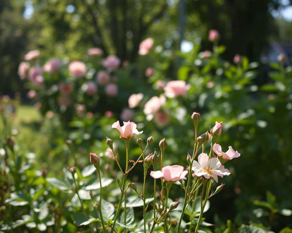 Wildtriebe an Rosen Wildtriebe an Rosen