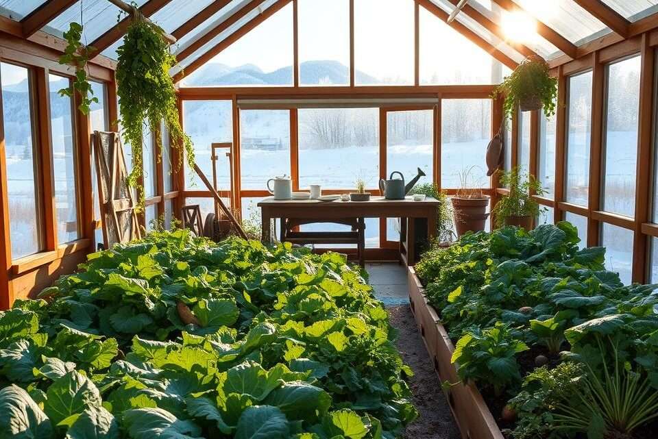 Wintergewächshaus: Einfaches Gemüse für den Winteranbau