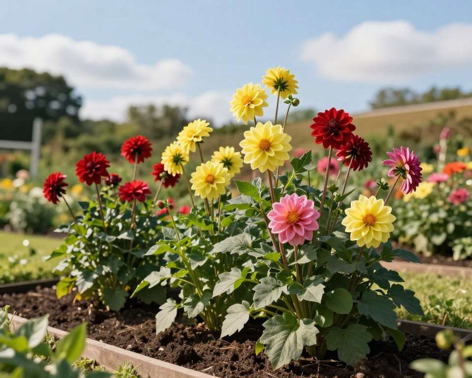 Winterharte Dahlien Standortwahl