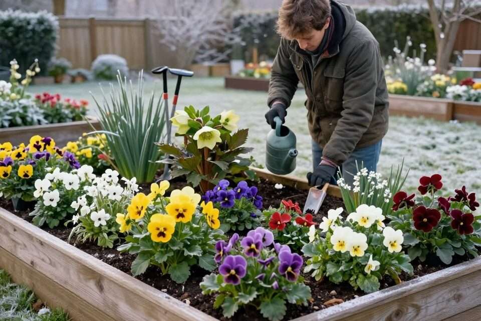 Winterharte Blumen für Hochbeet: Die besten Sorten