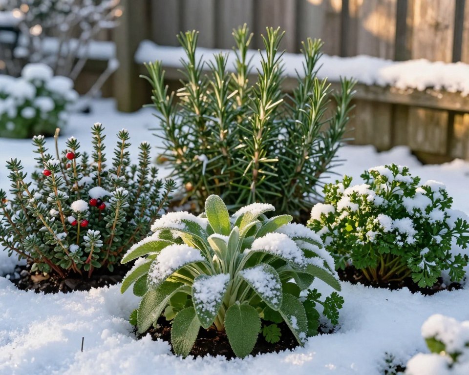 Winterharte Kräuter im Garten Winterharte Kräuter im Garten