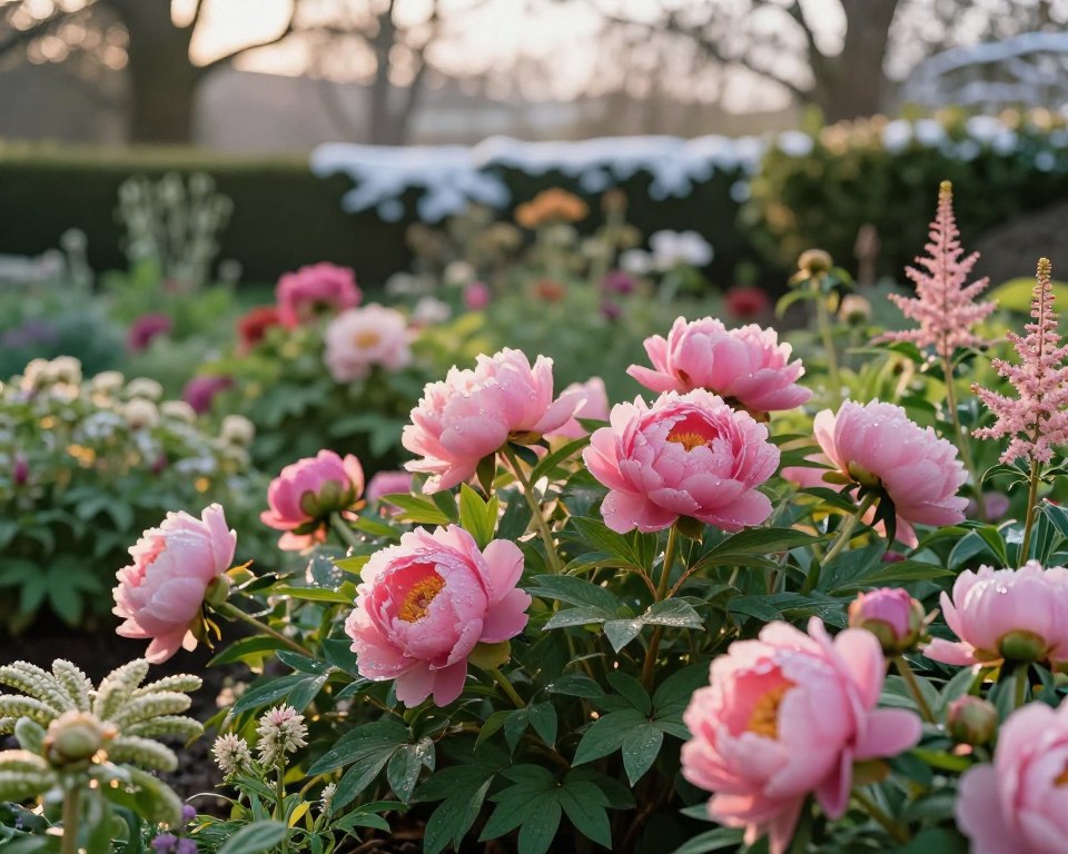 Winterharte rosa blühende Stauden Überblick