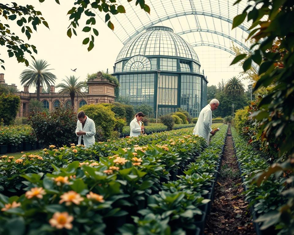 Wissenschaftliche Forschung im Botanischen Garten Berlin