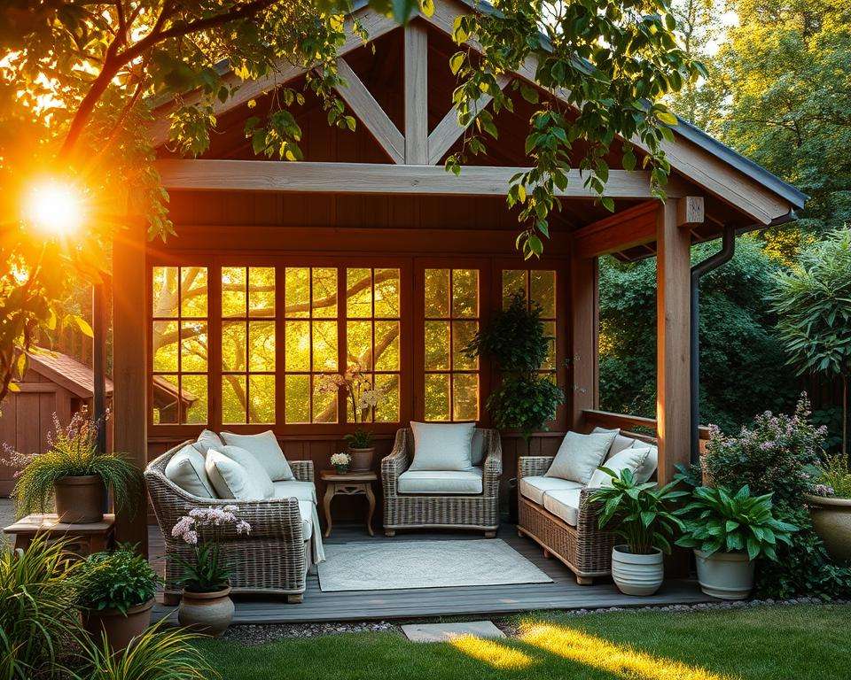 Wohlfühloase Gartenhaus