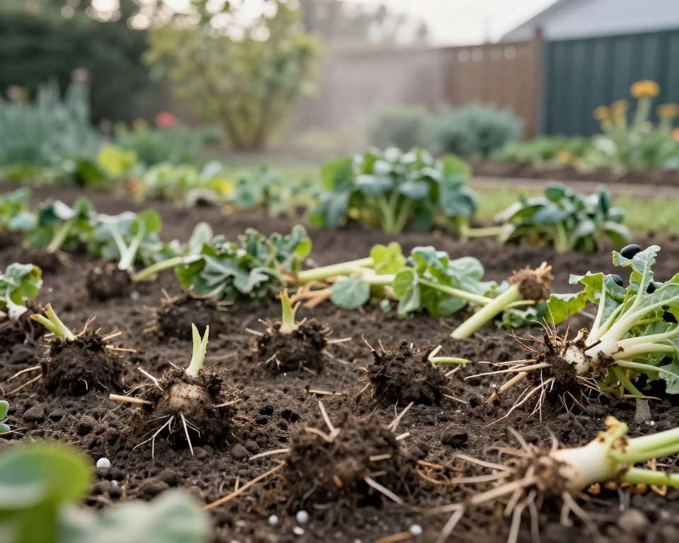 Wühlmausschaden im Garten