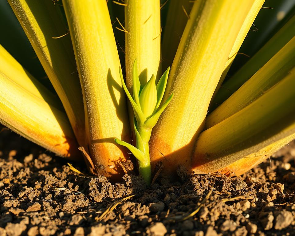 Yucca Ableger vermehren
