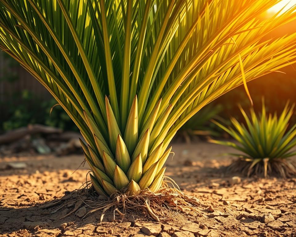 Yucca Palme Düngefehler