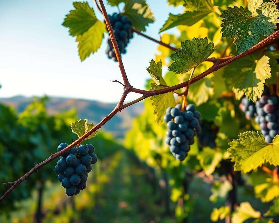 Zapfenschnitt Weinreben