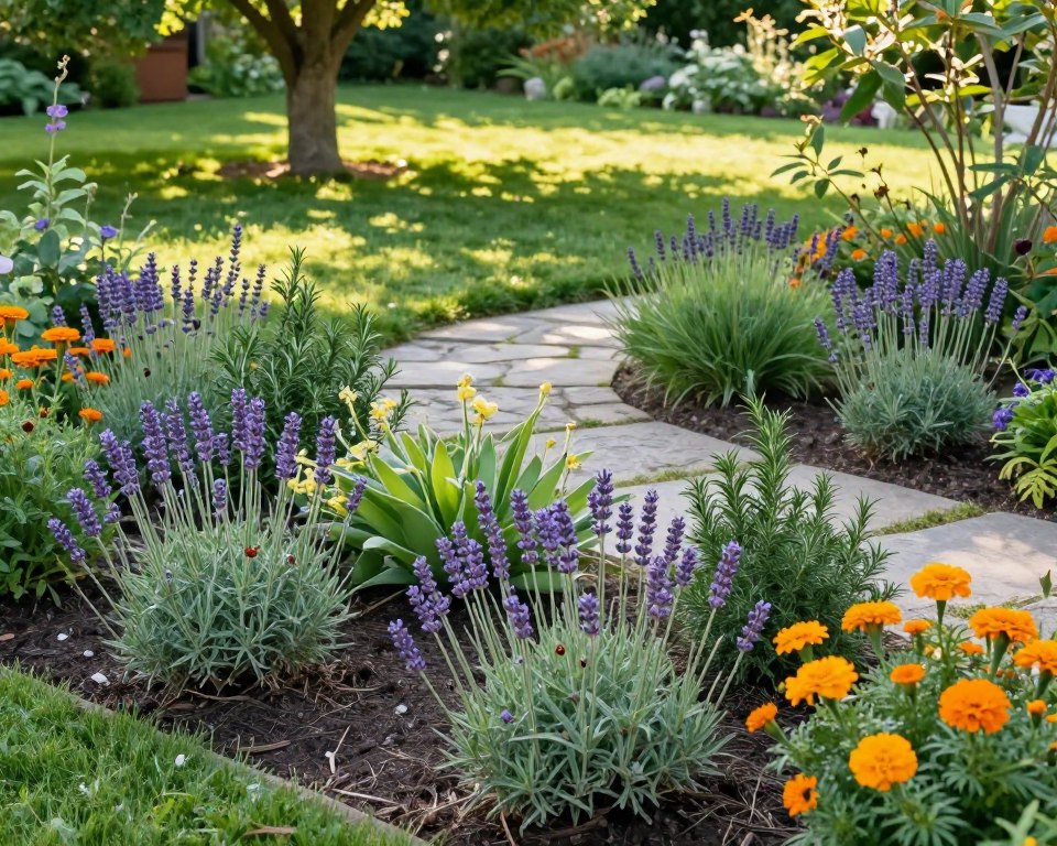 Zeckenabweisende Gartengestaltung