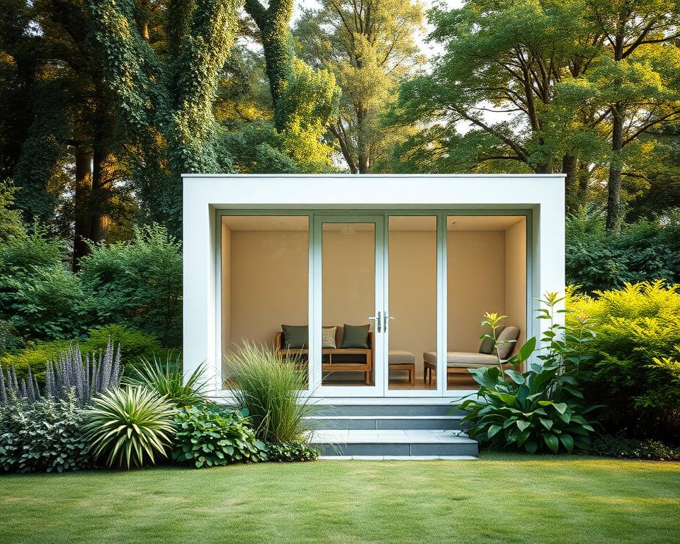 Zeitlose Eleganz Gartenhaus