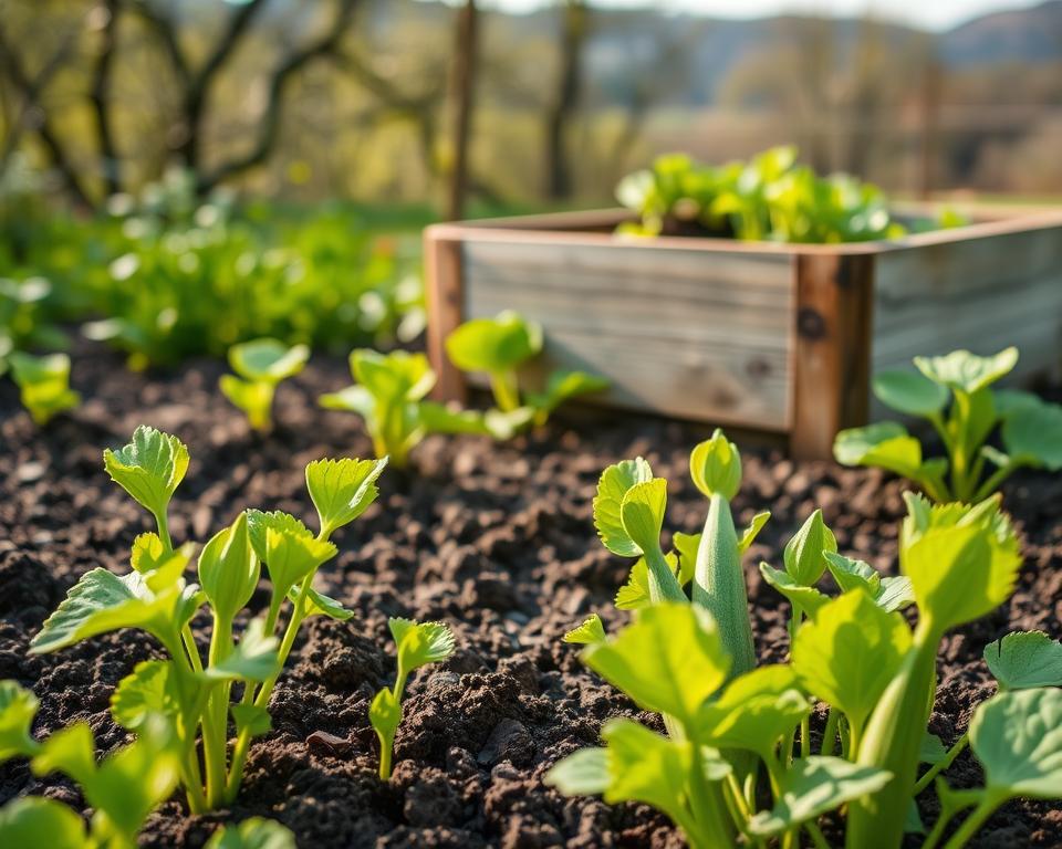 Zucchini Aussaatzeitpunkt im Frühling