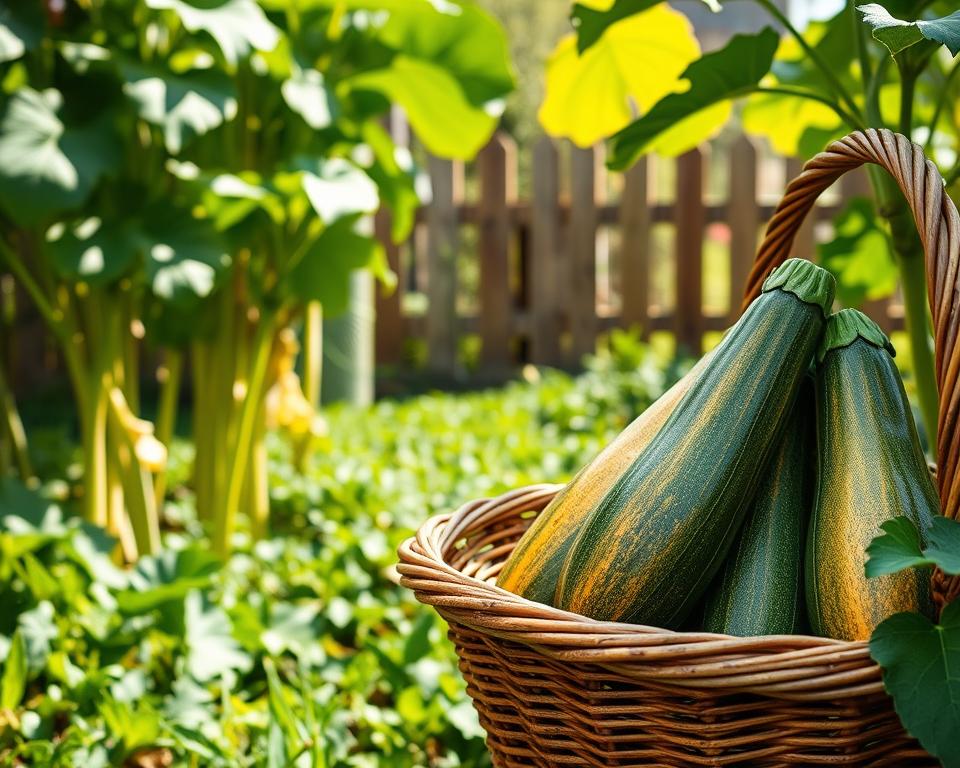 Zucchini Ernte Zeitpunkt