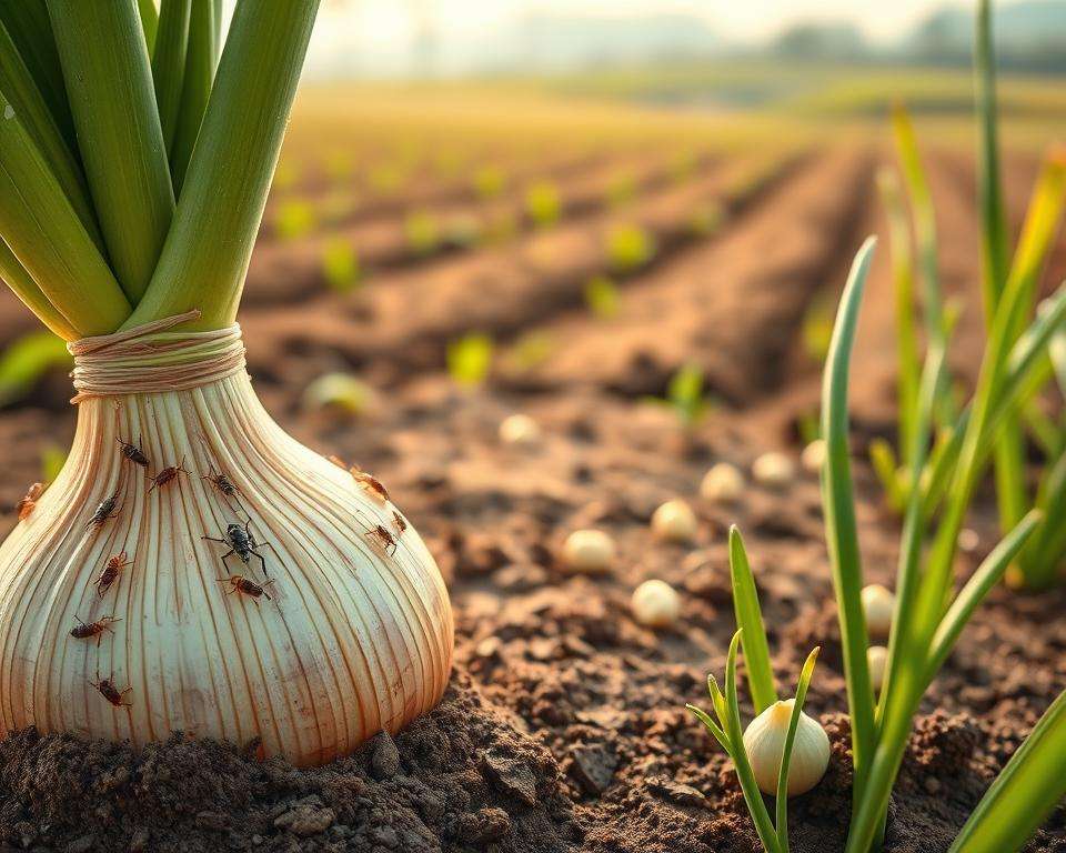 Zwiebeln Schädlinge und Krankheiten