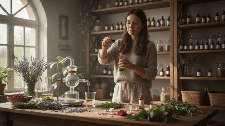 Ätherische Öle selbst herstellen: Einfache Anleitung