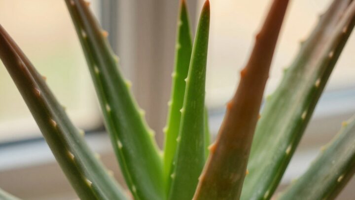 Aloe Vera braune Spitzen: Ursachen und Lösungen