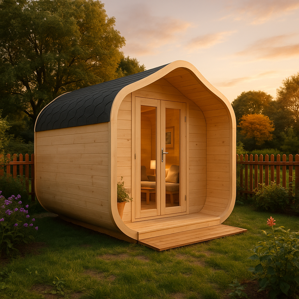 Alpholz Gartenhaus ScandiCube Wave Comfort Alpholz Gartenhaus ScandiCube Wave Comfort
