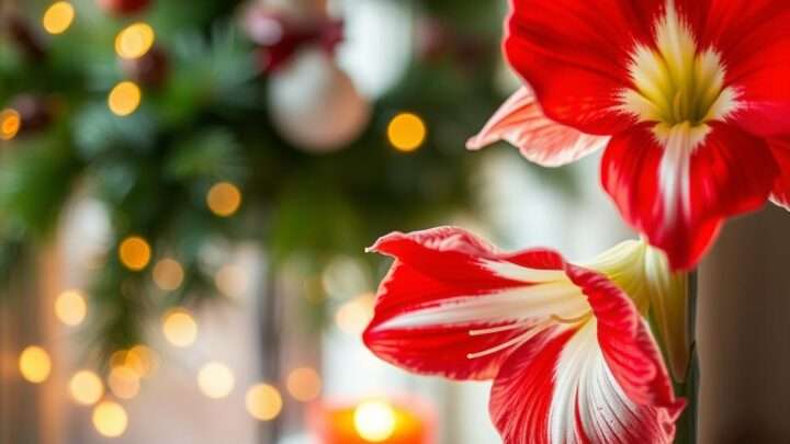 Amaryllis zu Weihnachten zum Blühen bringen: So gelingt es Ihnen