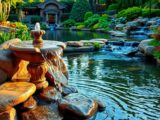 außergewöhnliche Wasserspiele für den Garten