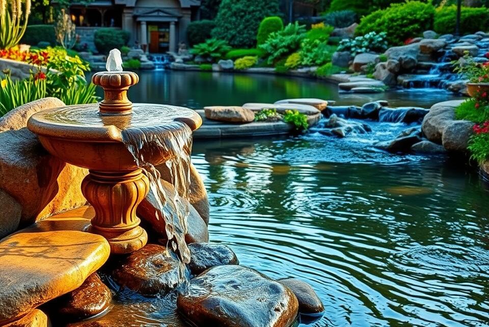 außergewöhnliche Wasserspiele für den Garten