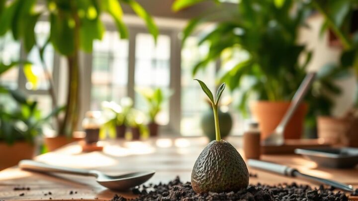 Avocado züchten aus Kern: Anleitung für zuhause