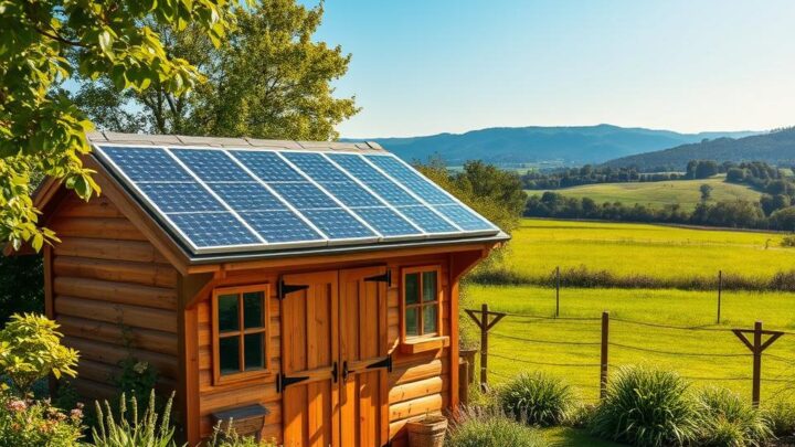Balkonkraftwerk Gartenhaus: Solarenergie optimal nutzen