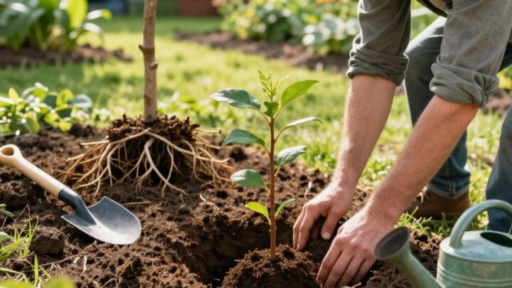 Baum ausgraben und umpflanzen: Schritt für Schritt