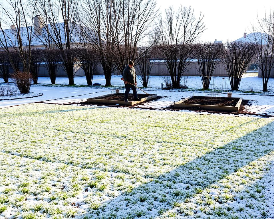 beete rasen winter vorbereiten