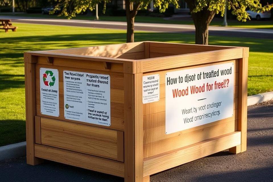 Behandeltes Holz kostenlos entsorgen – Komplettguide Behandeltes Holz kostenlos entsorgen – Komplettguide