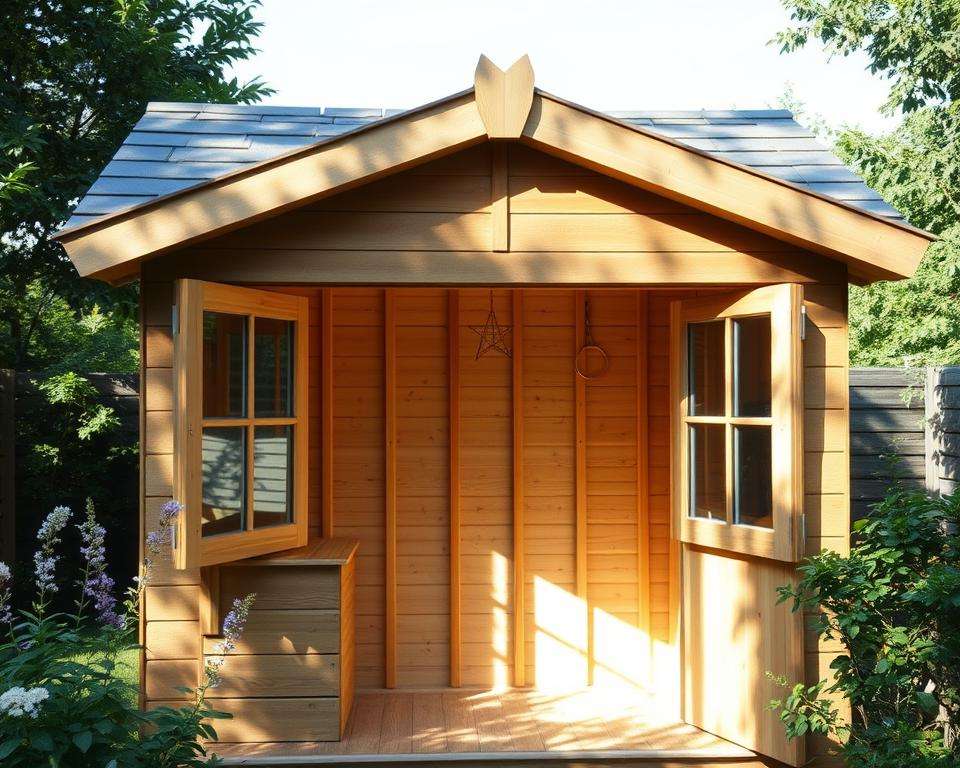 belüftung gartenhaus