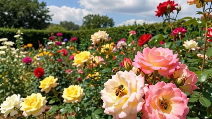 Bienenfreundliche Rosensorten für Ihren Garten