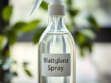 Blattglanz Spray selber machen – Einfache Anleitung