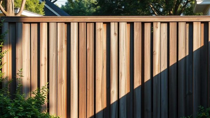 Blickdichter Zaun zum Nachbarn – Sichtschutz im Garten