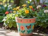 Blumentopf verkleiden: Kreative Ideen