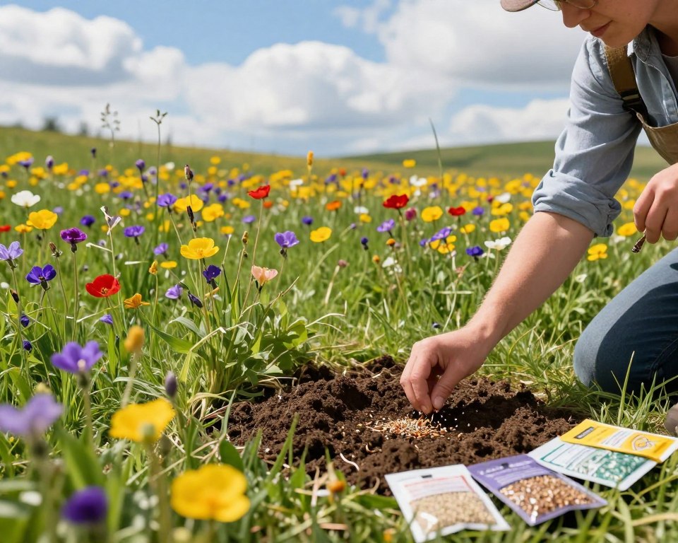 Blumenwiese anlegen auf Rasen: Schritt für Schritt