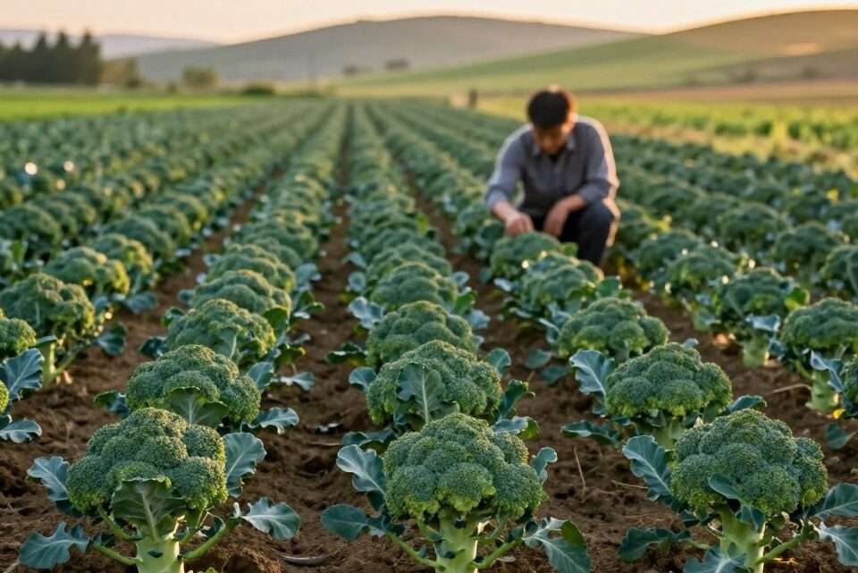 Brokkoli pflanzen Abstand: Richtig setzen