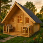 Fjordholz Campinghütte Modell Eifel 44