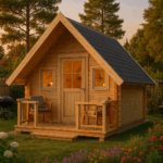 Fjordholz Campinghütte Modell Eifel 44