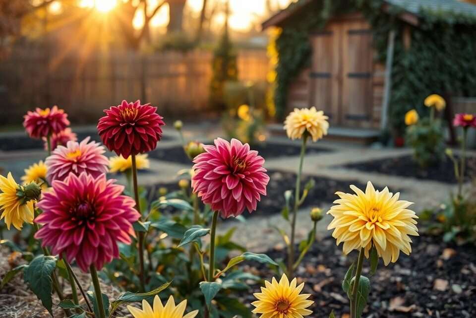 So überwintern Sie Ihre Dahlien ohne Ausgraben