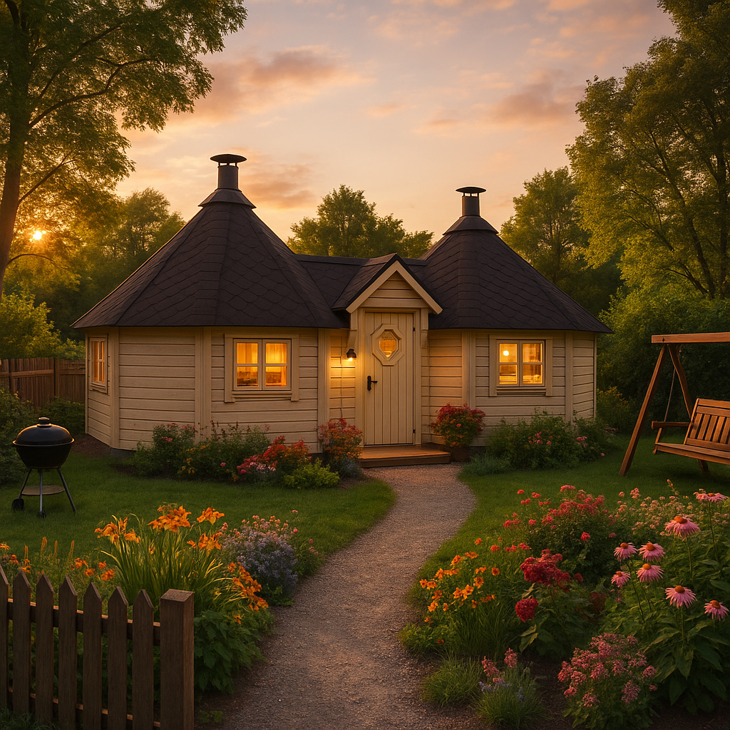 Fjordholz Doppelkota Modell Alva 38 m²