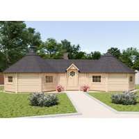 Fjordholz Doppelkota Modell Alva 38 m²| Rabatt: 26%