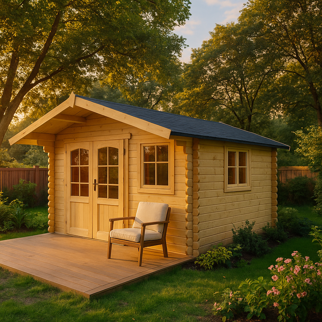 ECO Set - Gartenhaus Gabriel-34 400 x 300 cm ECO Set - Gartenhaus Gabriel-34 400 x 300 cm