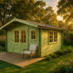 ECO Set - Gartenhaus  Gabriel-34 400 x 300 cm - imprägniert