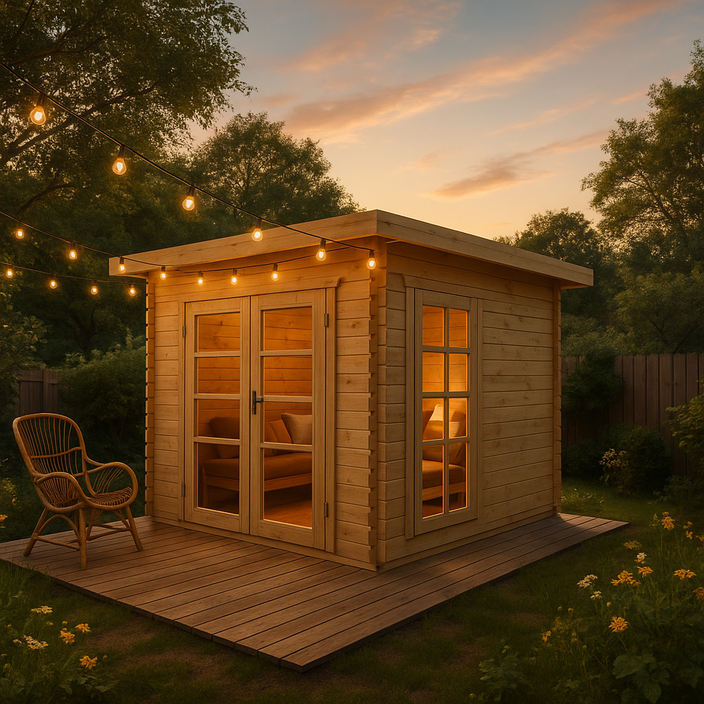 ECO Set - Gartenhaus  Paloma Beach