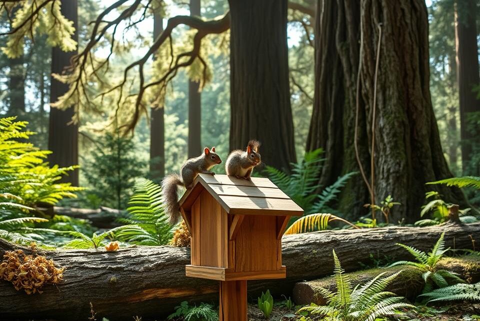 Eichhörnchen Futterhaus selber bauen – DIY Anleitung Eichhörnchen Futterhaus selber bauen – DIY Anleitung