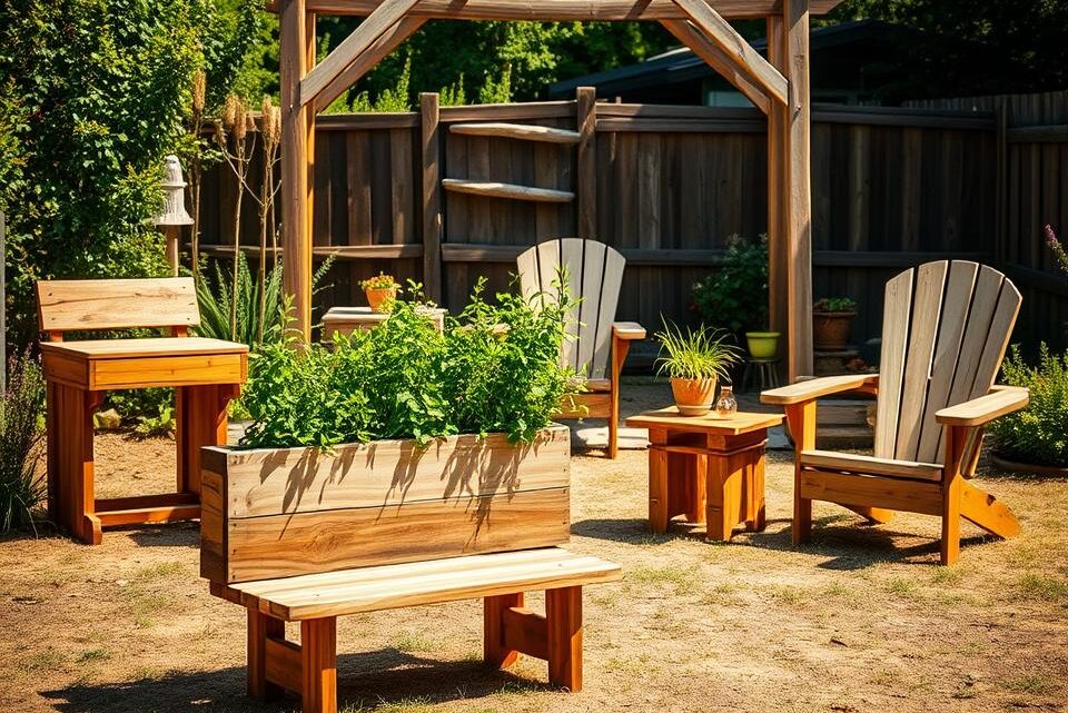 Einfache DIY Holzmöbel für den Garten – Selbstbauanleitung Einfache DIY Holzmöbel für den Garten – Selbstbauanleitung