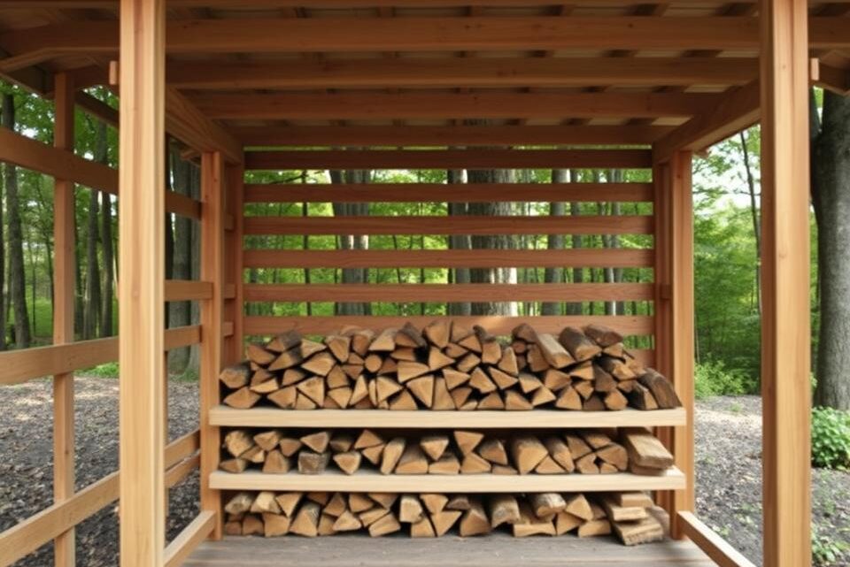 Einfaches Holzlager bauen – Schritt für Schritt Anleitung Einfaches Holzlager bauen – Schritt für Schritt Anleitung
